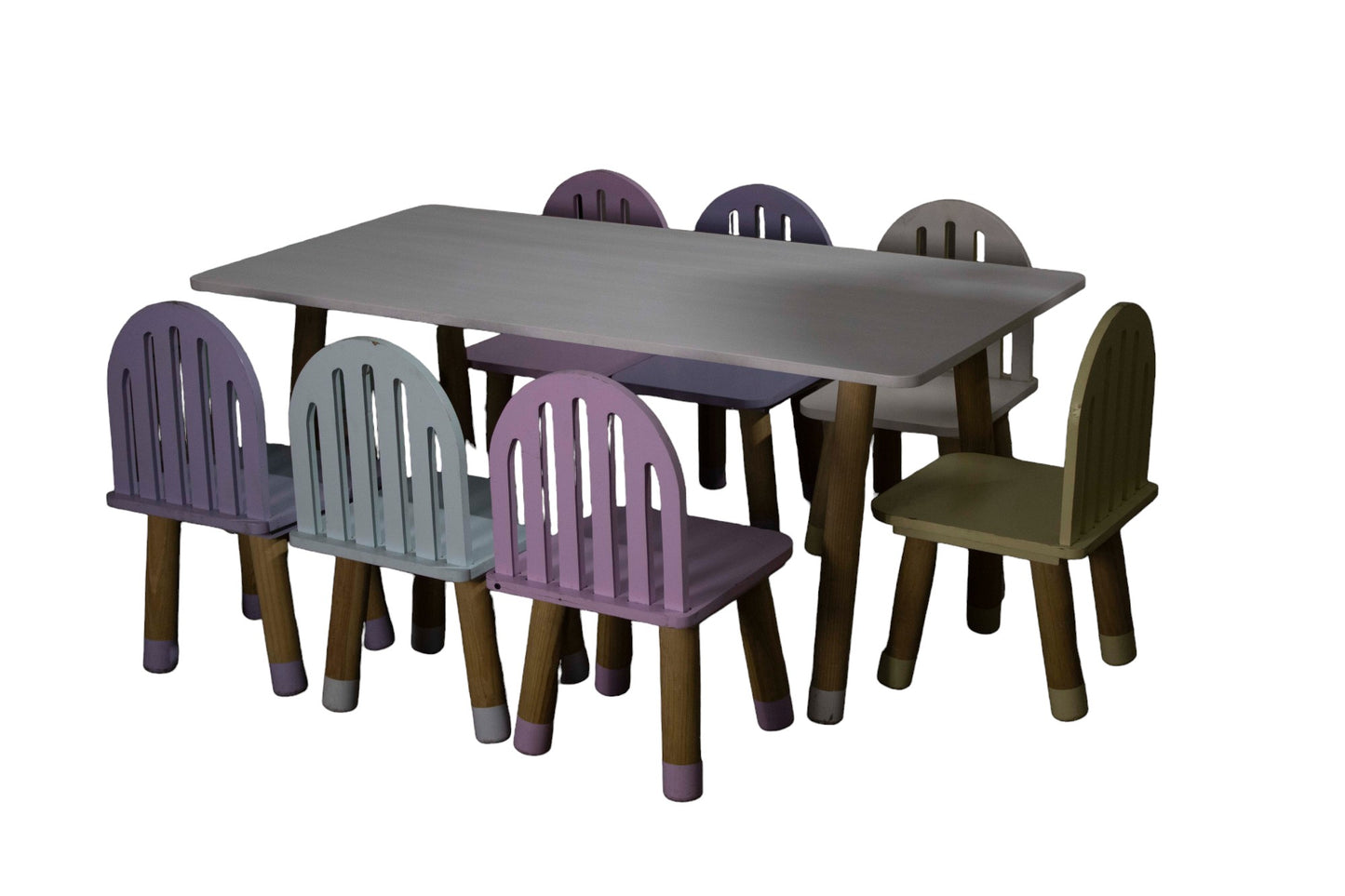 Mesa Infantil Colores (8 pax)