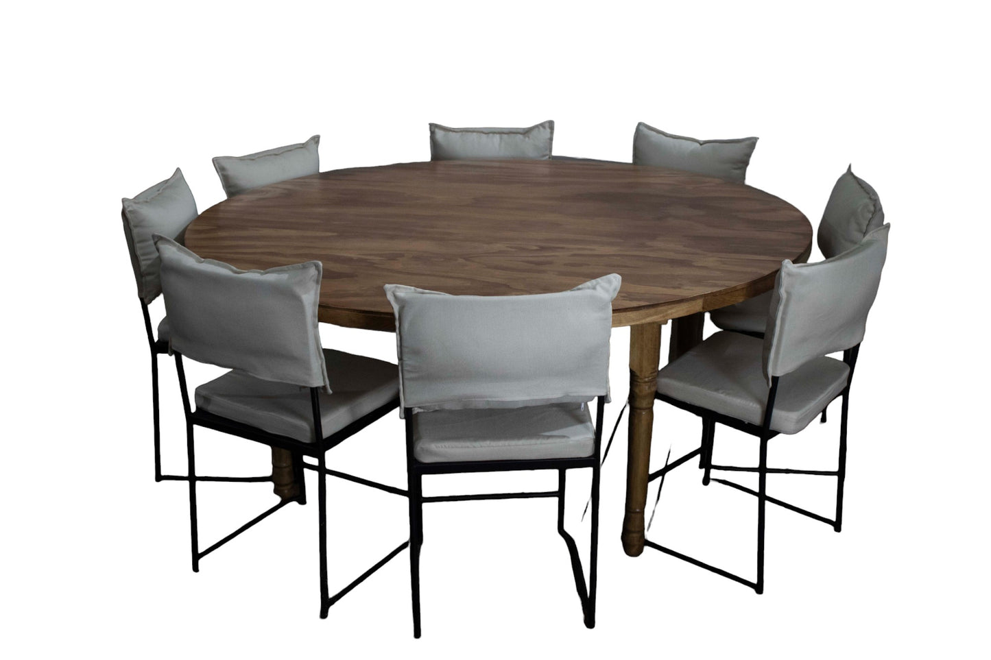 Mesa Redonda Caoba (10 pax)