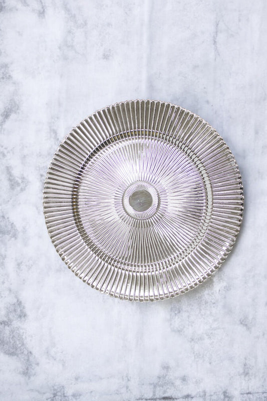 Plato Base Plata Gerbera