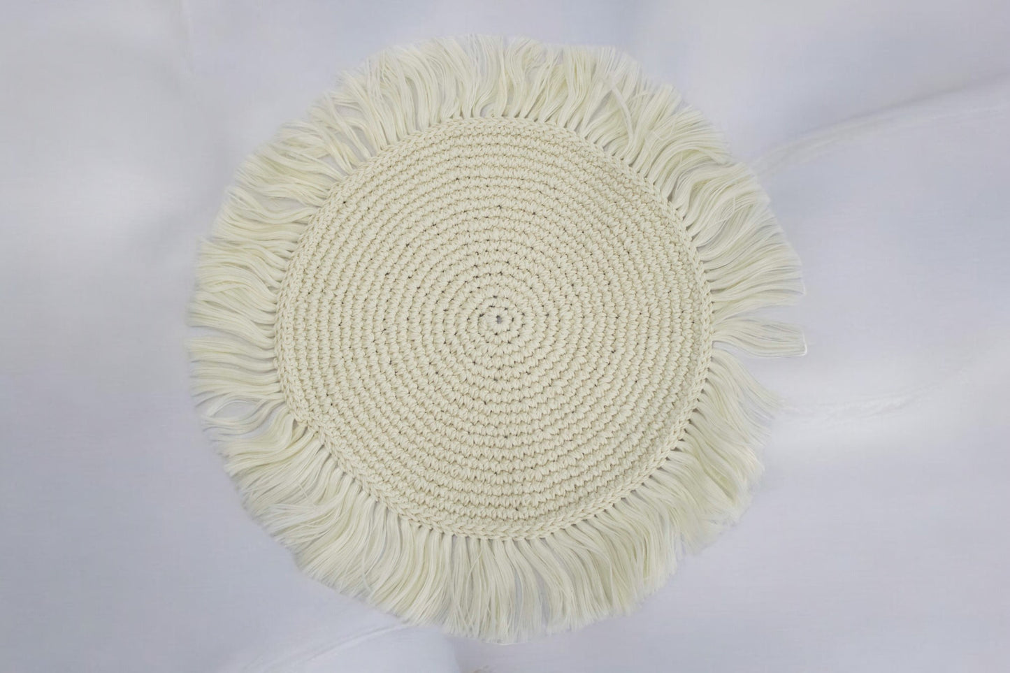 Plato Base Tejido Macrame