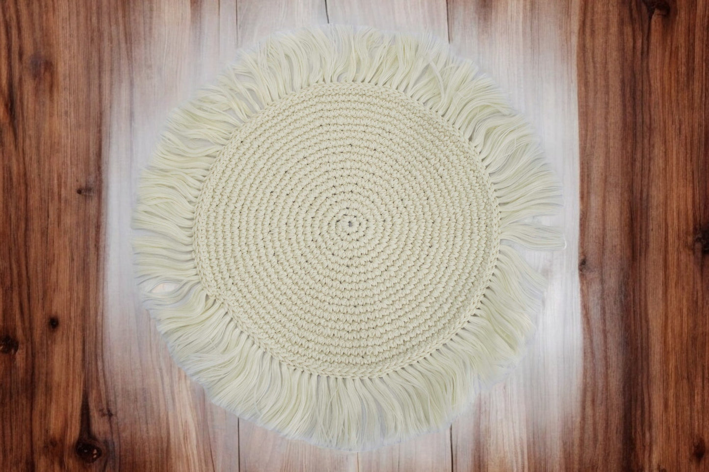 Plato Base Tejido Macrame