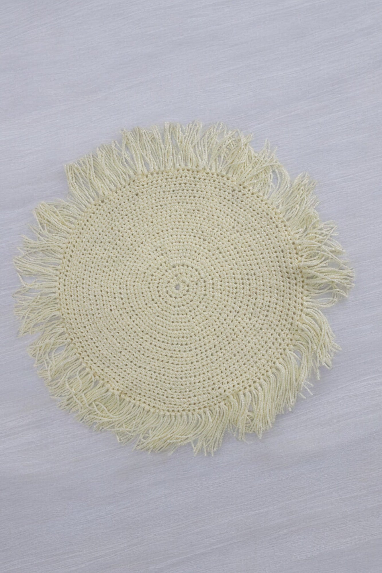 Plato Base Tipo Macrame