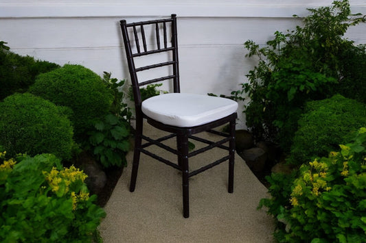 Silla Tiffany Chocolate Resina