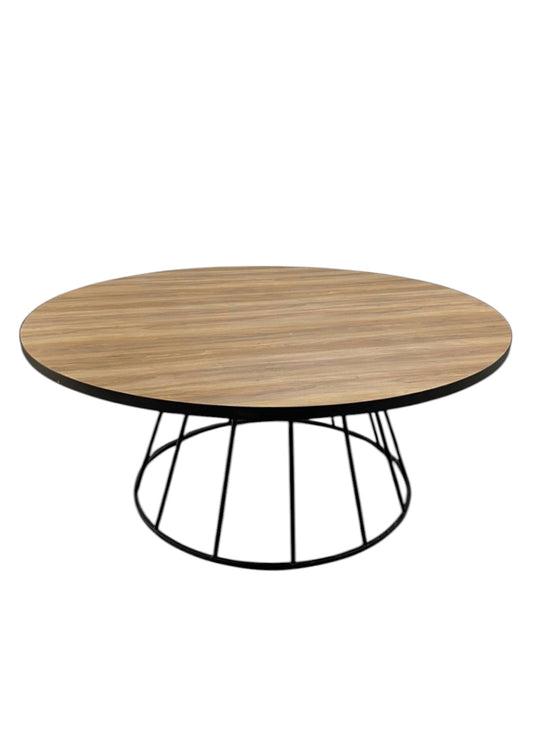 Mesa Smith Circular Nogal (10 pax)