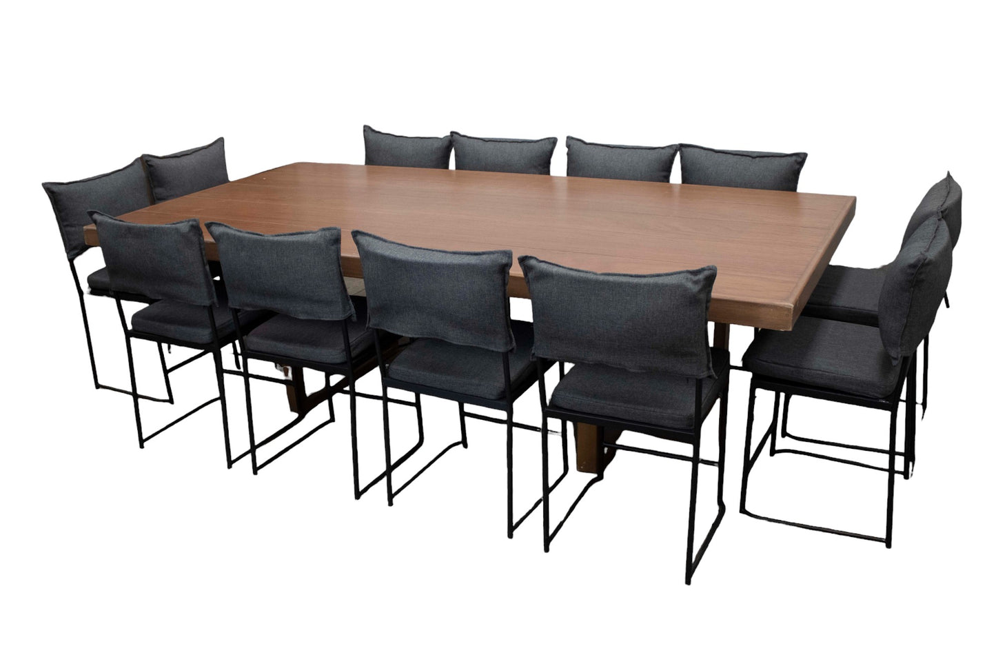 Mesa Rectangular Caoba (12 pax)