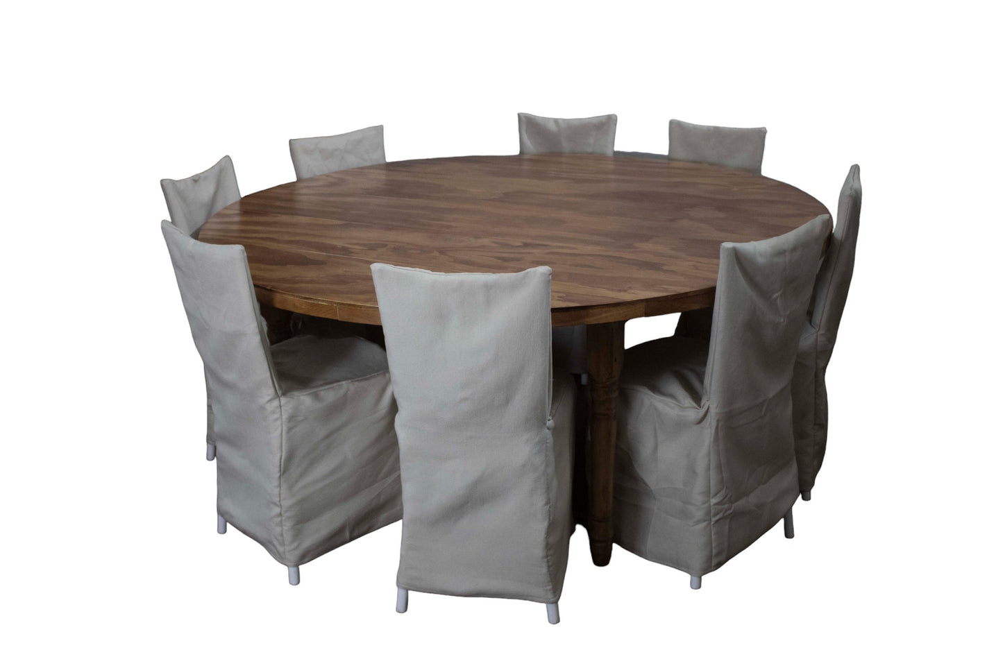 Mesa Redonda Caoba (10 pax)