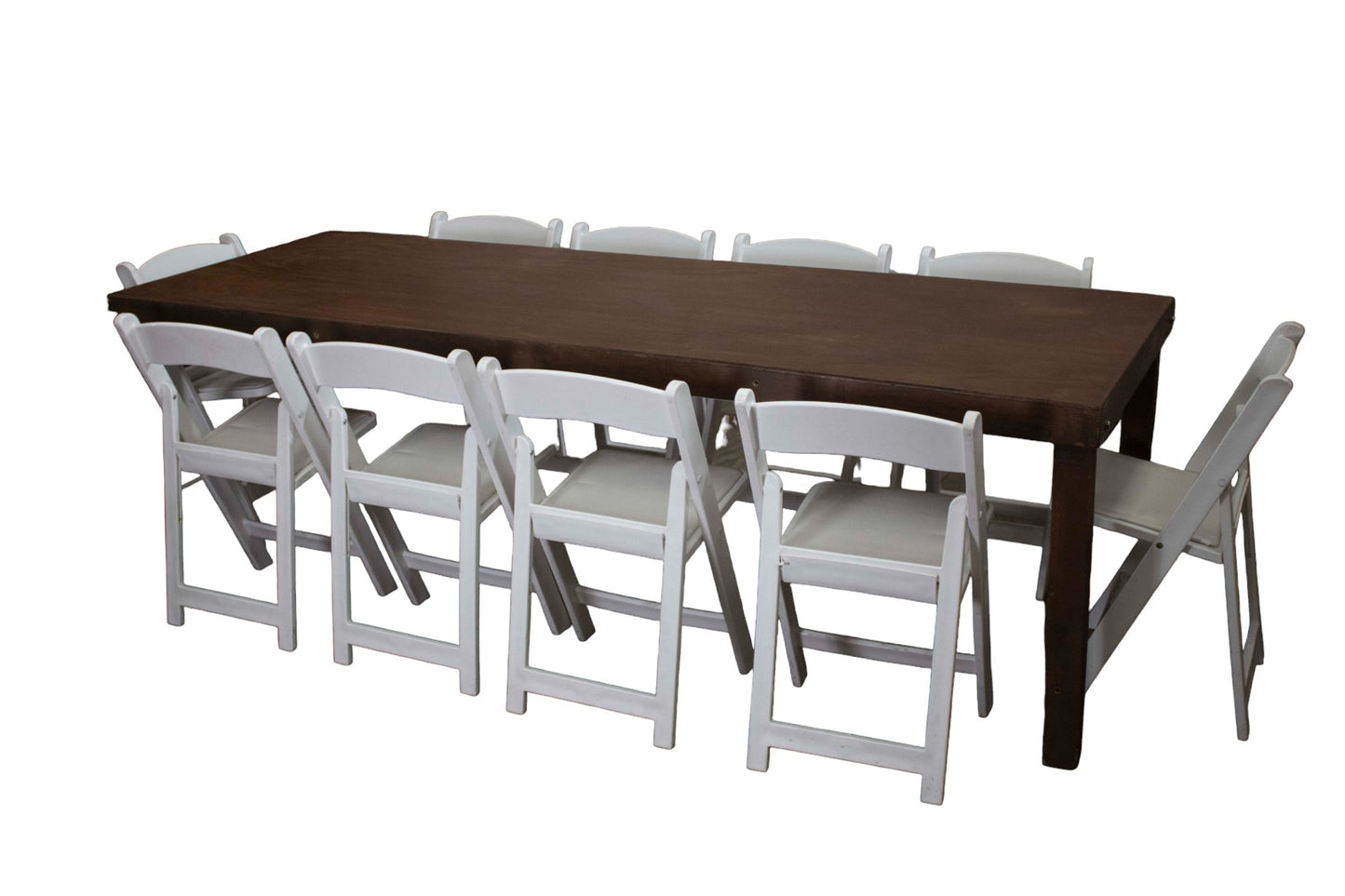 Mesa Rectangular Café (10 pax)