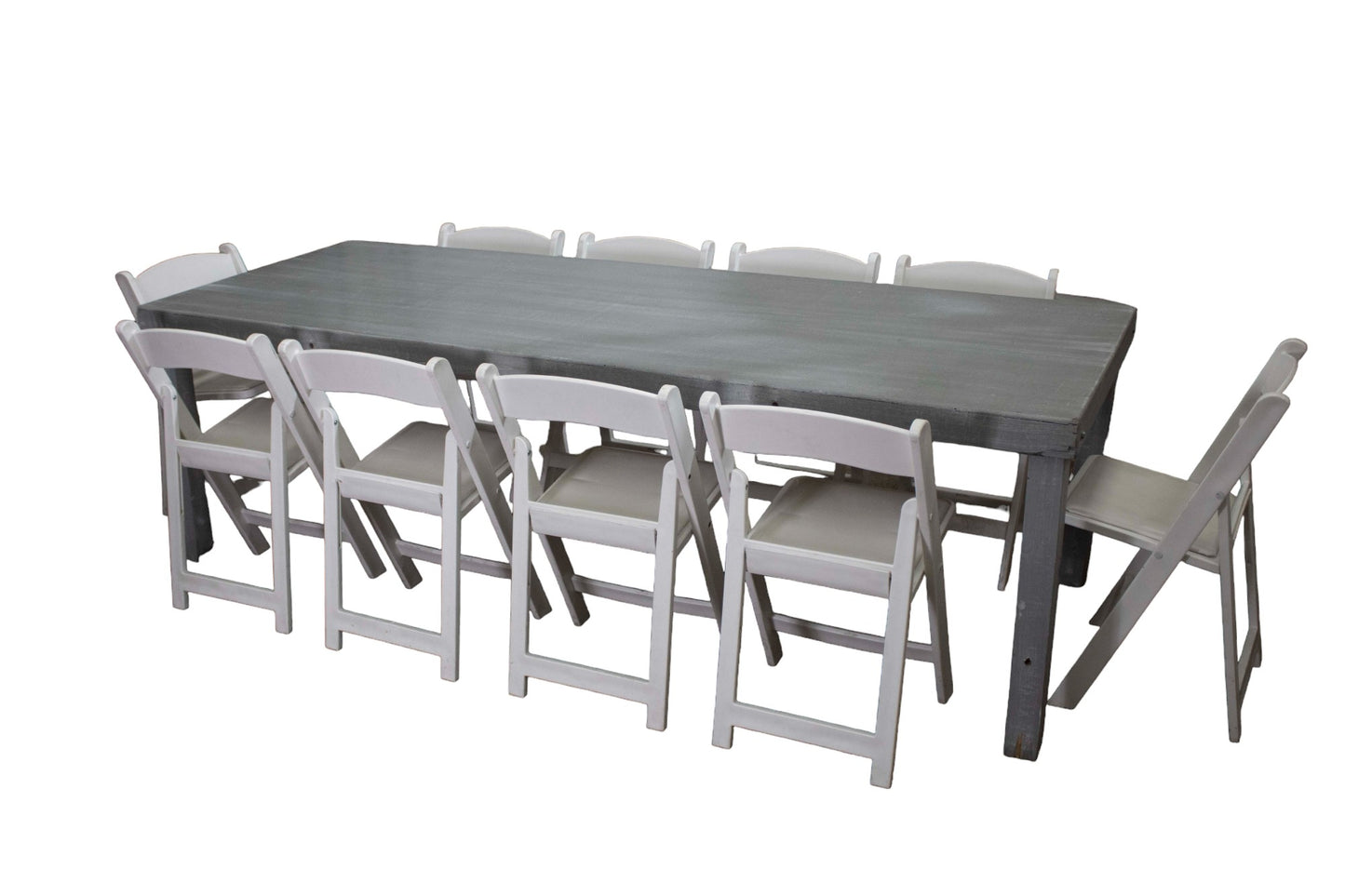 Mesa Rectangular Gris (10 pax)