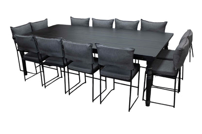 Mesa Rectangular Negra (12 pax)