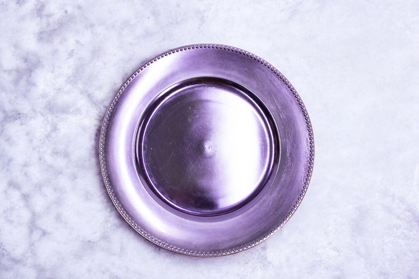 Plato Base Morado