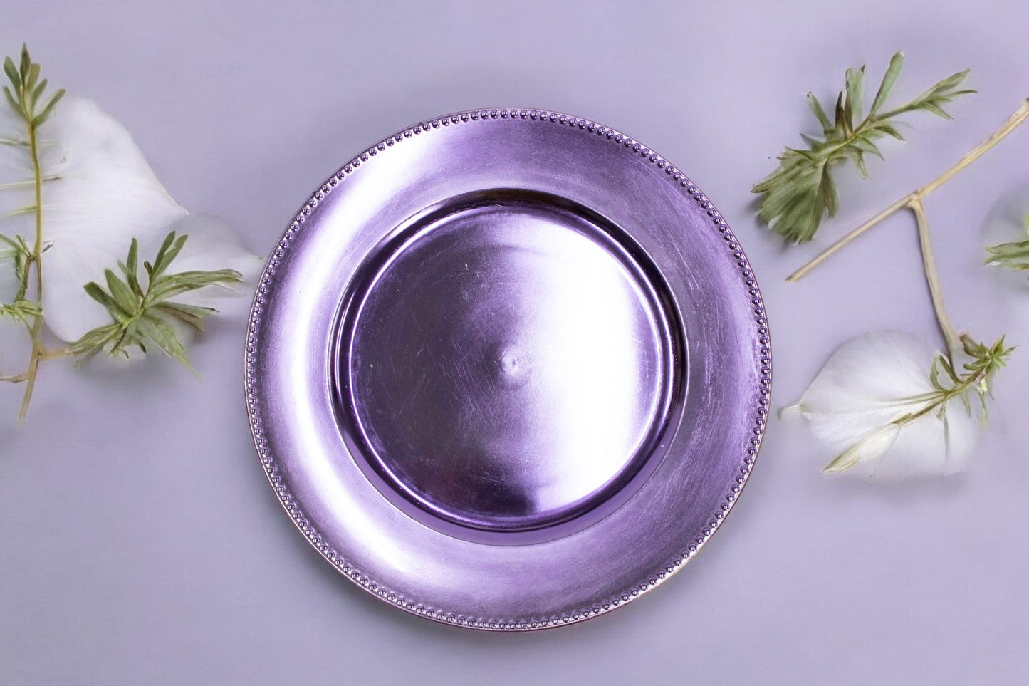 Plato Base Morado