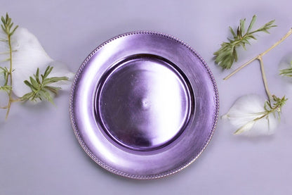 Plato Base Morado