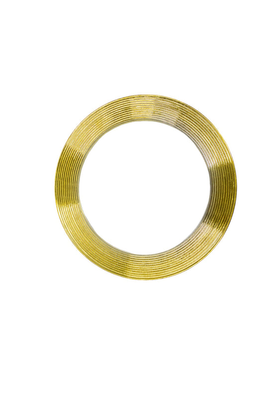Plato Base Orilla Dorada