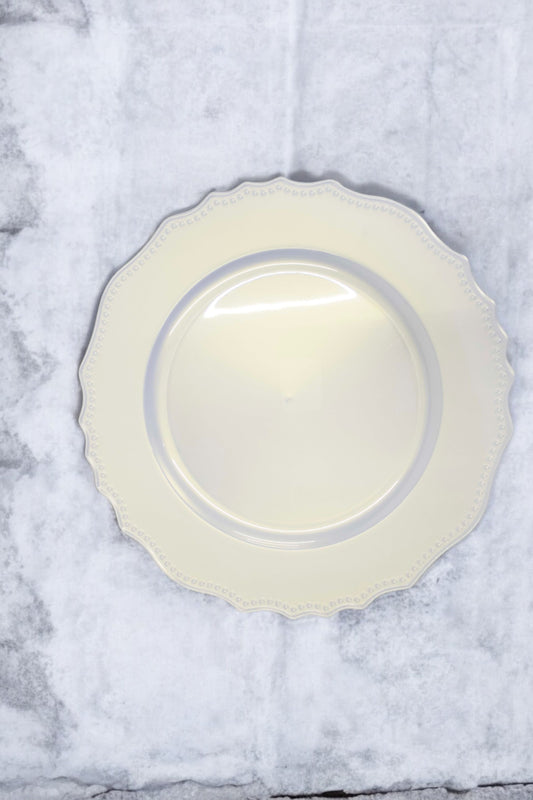 Plato Base Perla