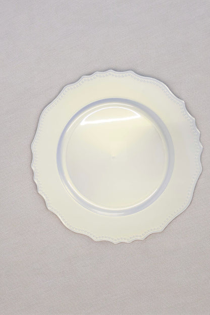 Plato Base Perla