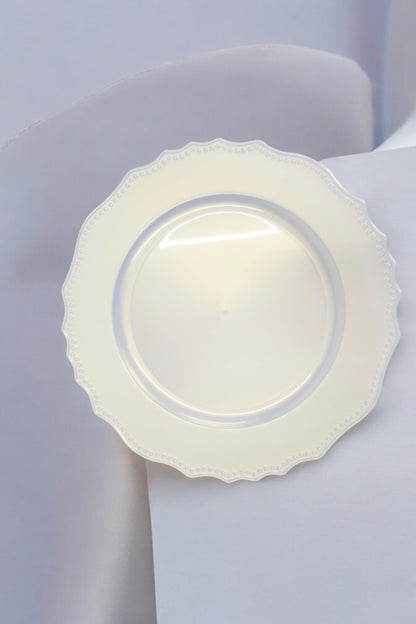 Plato Base Perla