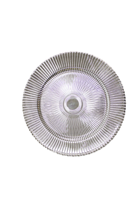 Plato Base Plata Gerbera