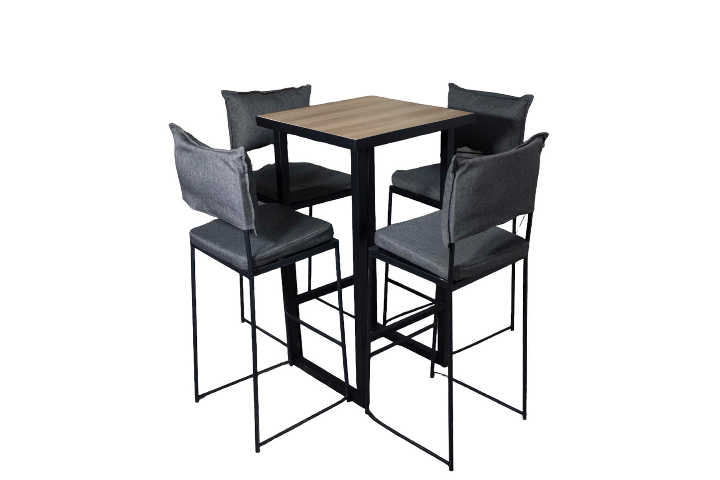 Periquera Smith Cuadrada Nogal (4 pax)