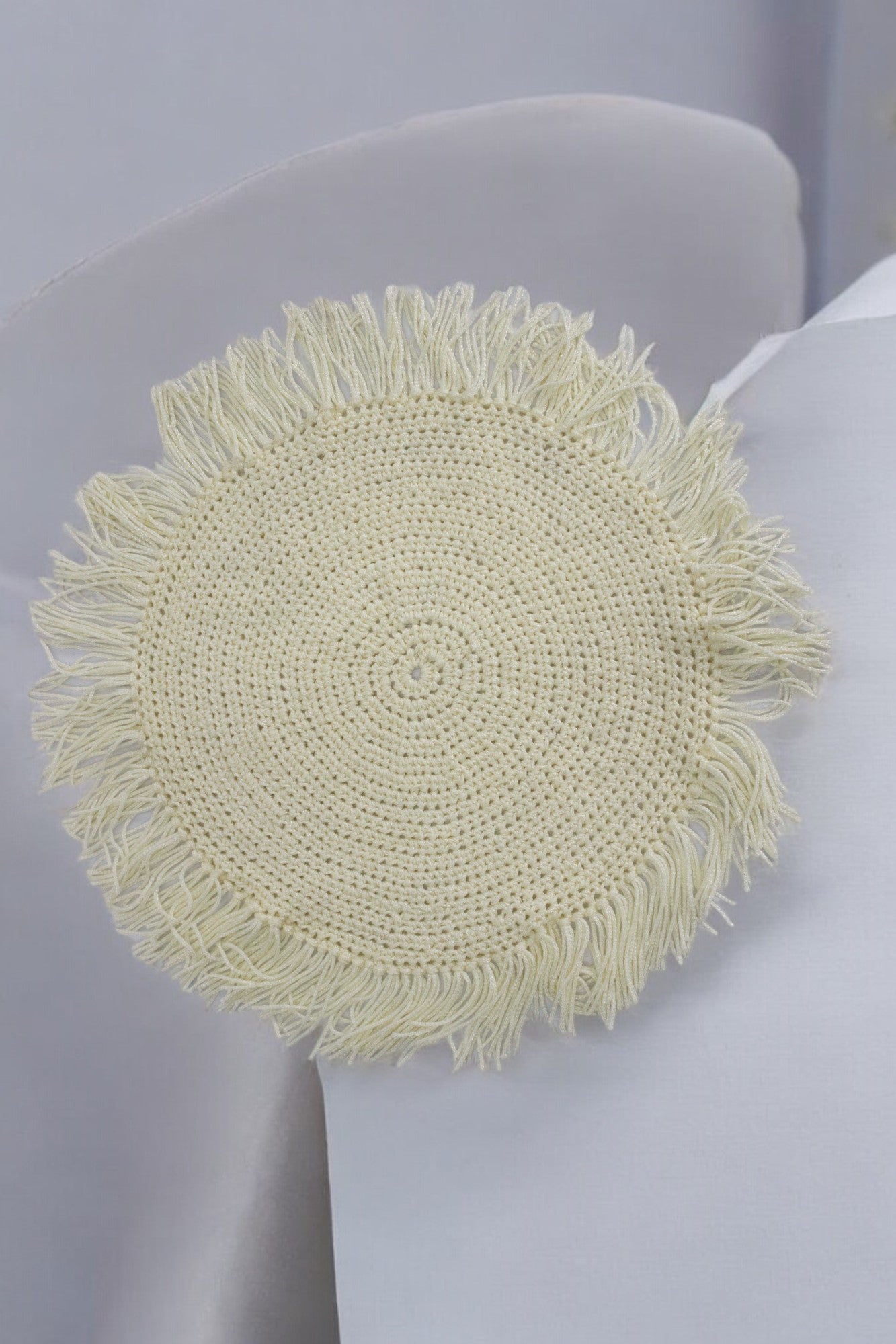 Plato Base Tipo Macrame