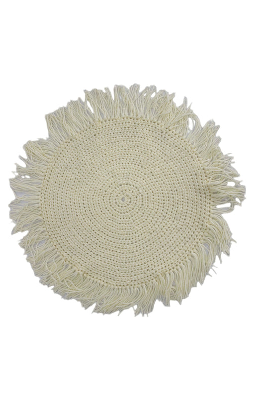 Plato Base Tipo Macrame