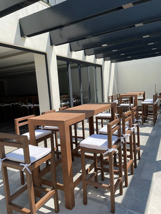 Banco Madera Café