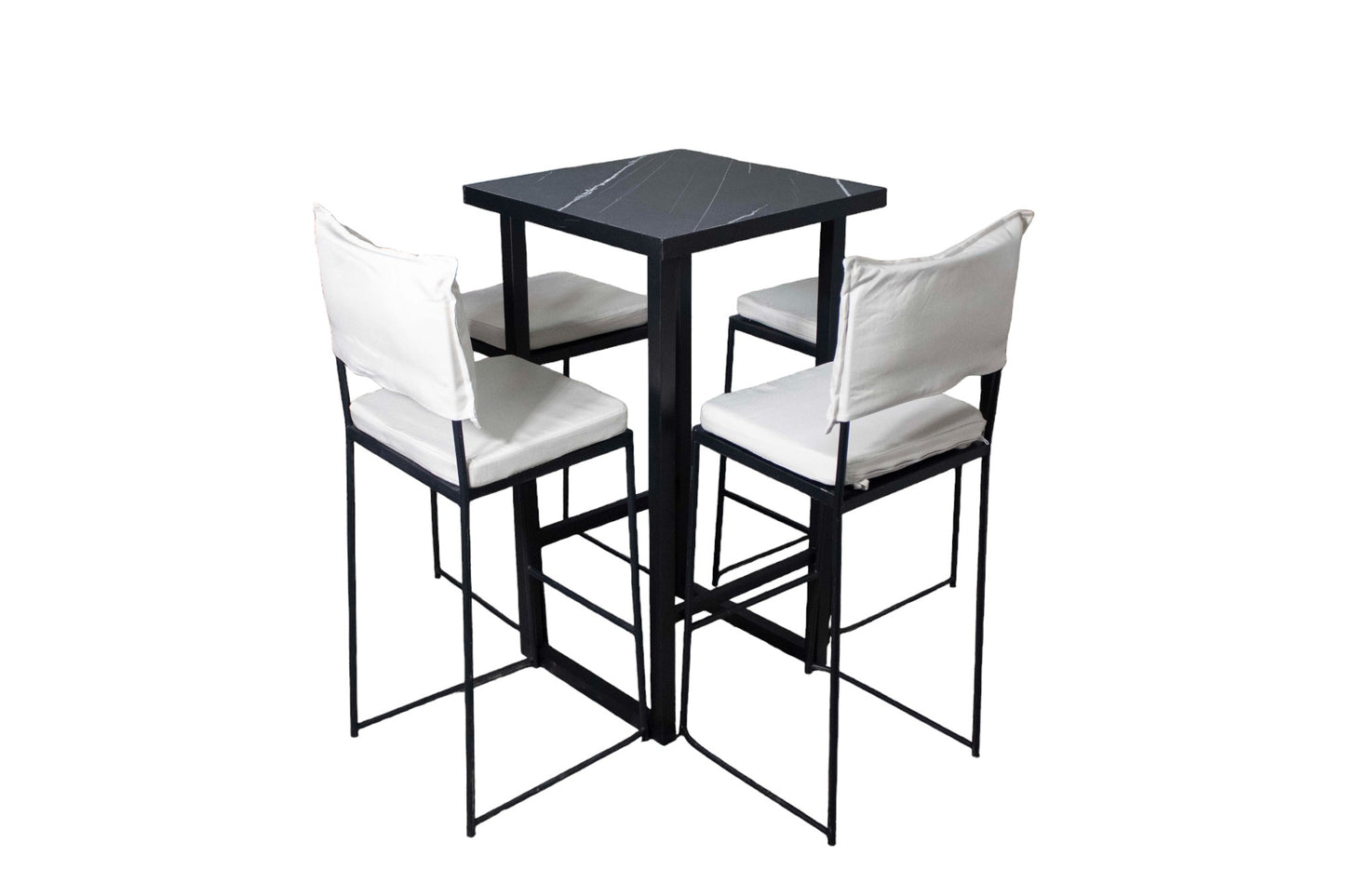 Periquera Smith Cuadrada Negra (4 pax)