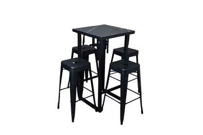 Periquera Smith Cuadrada Negra (4 pax)