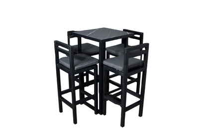 Periquera Smith Cuadrada Negra (4 pax)