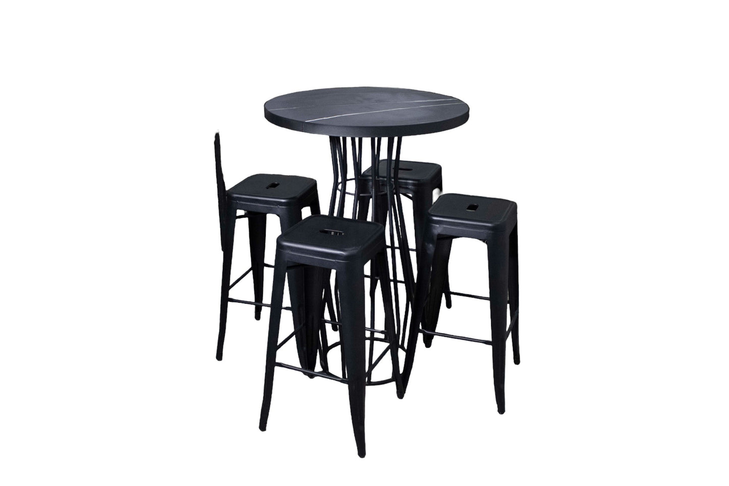 Periquera Smith Redonda Negra (4 pax)