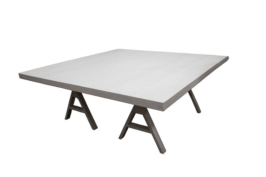 Mesa Cuadrada Blanca (14 pax)