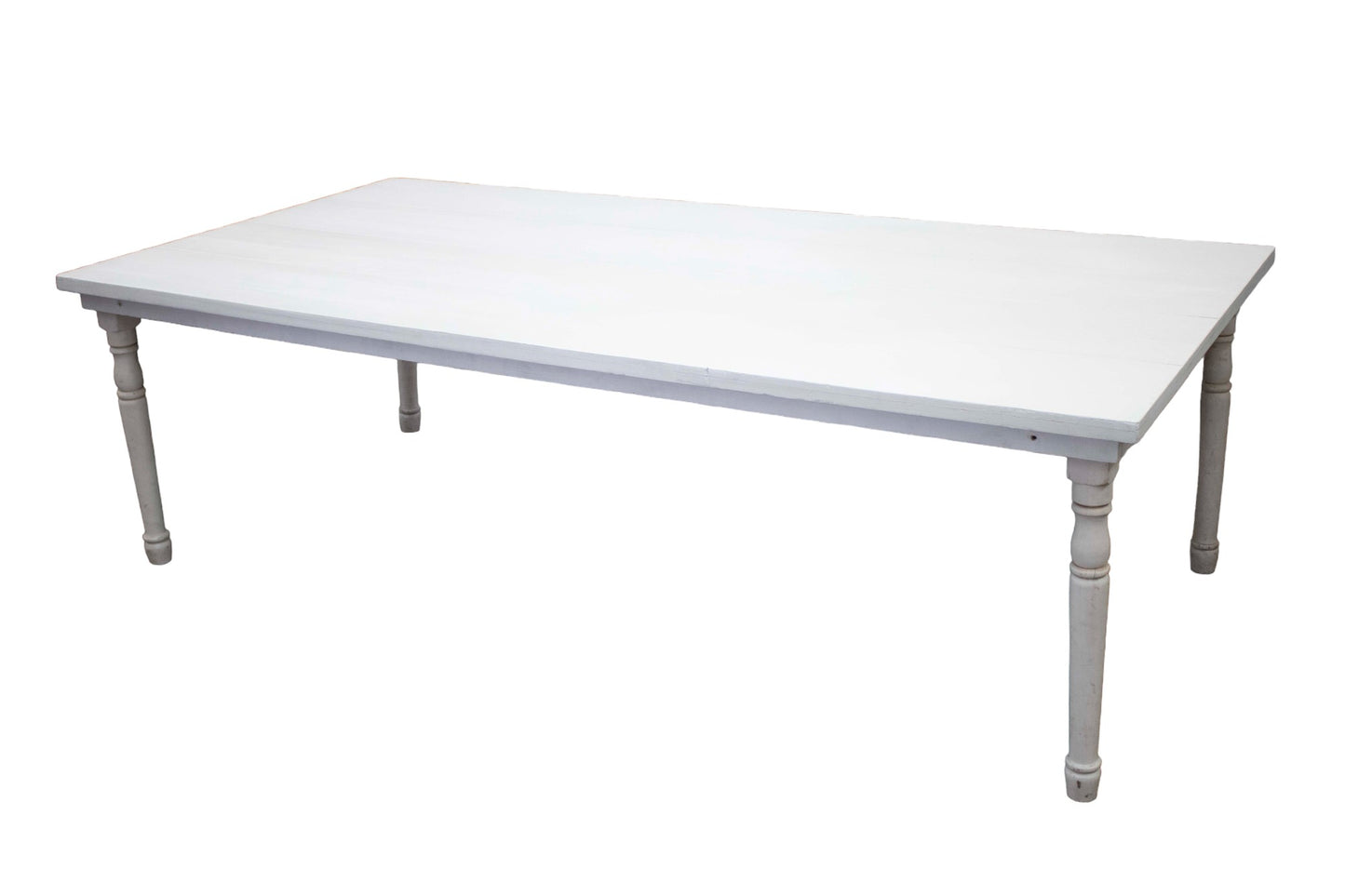 Mesa Rectangular Blanca (12 pax)